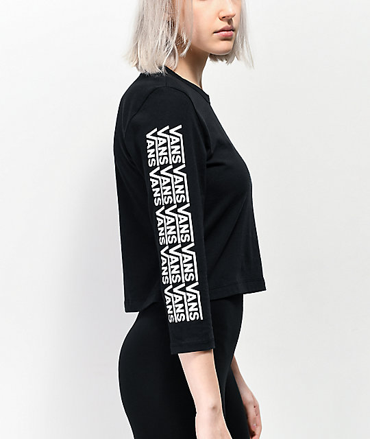 vans 3 quarter sleeve