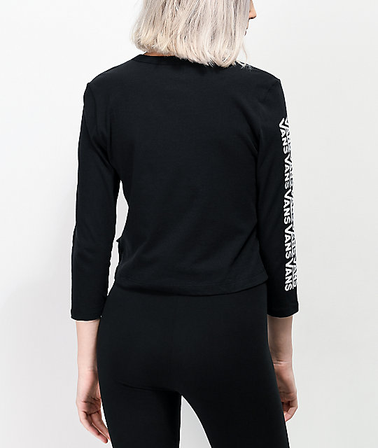 vans 3 quarter sleeve
