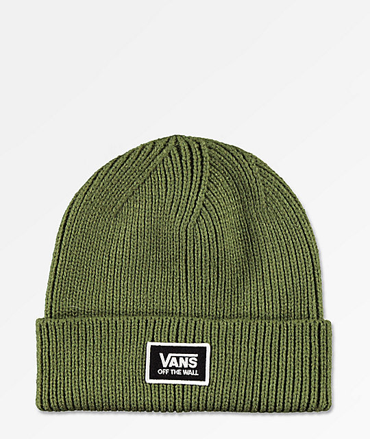 vans green beanie