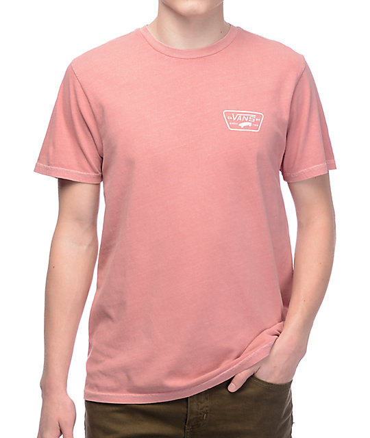 Vans Full Patch Rose & White Pigment T-Shirt | Zumiez