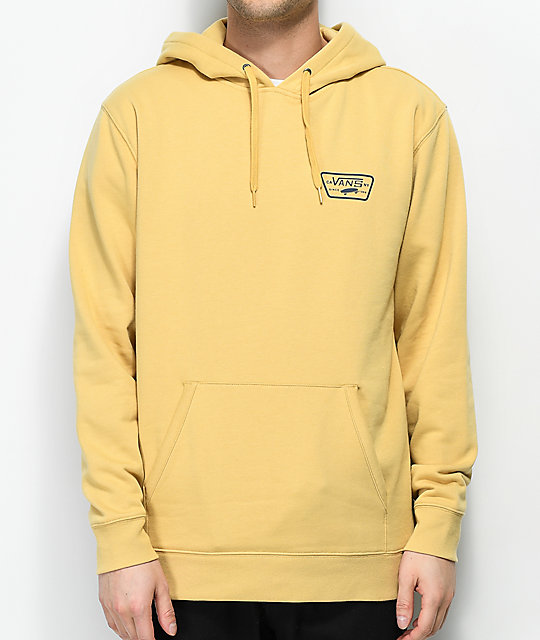 tan vans hoodie