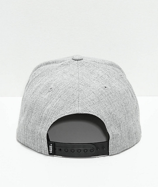 vans snapback gris