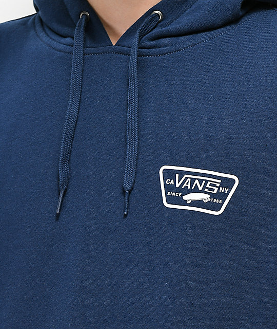 sudaderas vans hombre azul