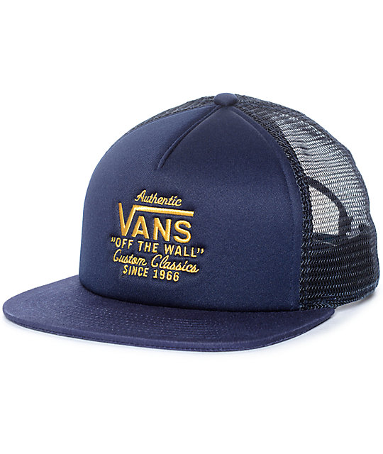 vans cap gold