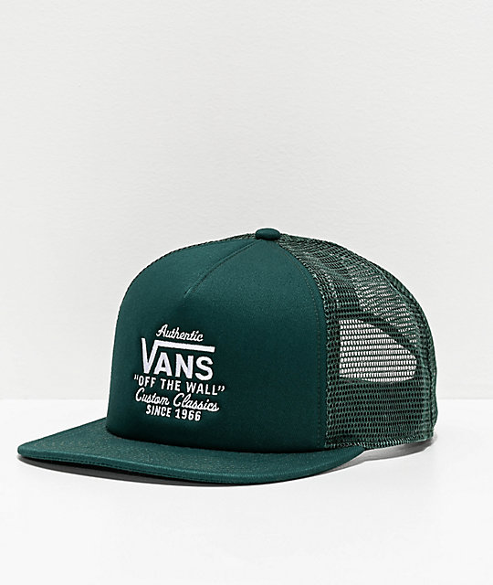 green vans snapback