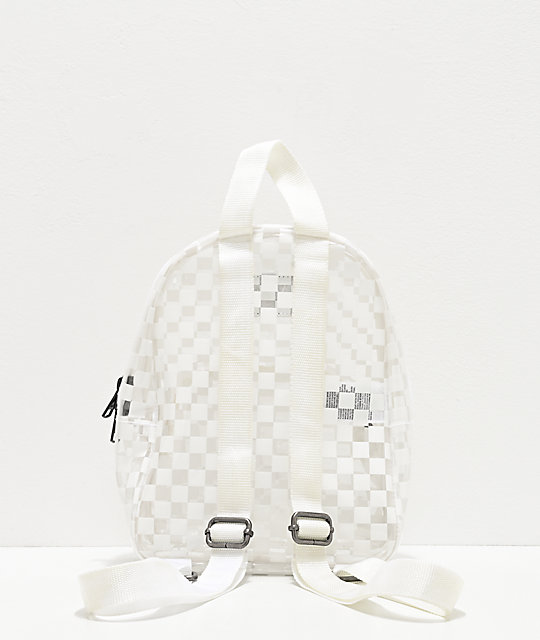clear vans backpack