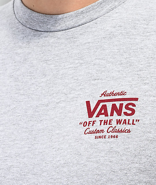 vans holder t shirt