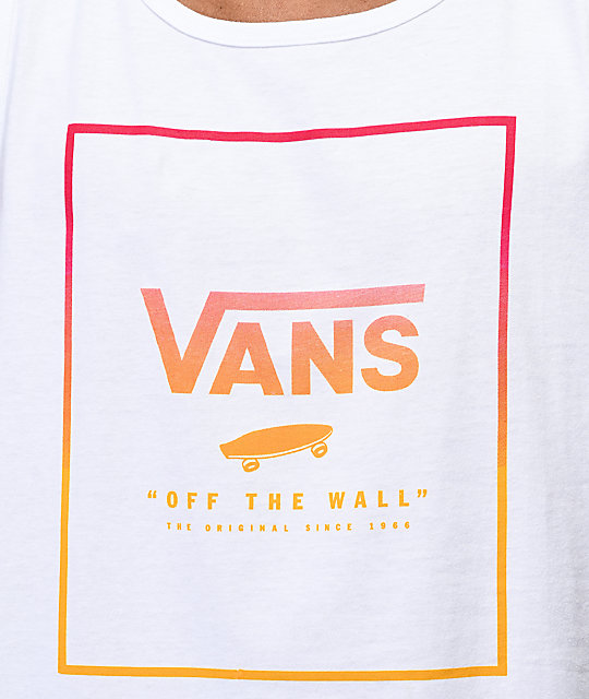 camisetas vans naranja