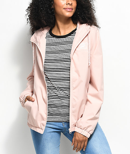 vans jacket womens Pink