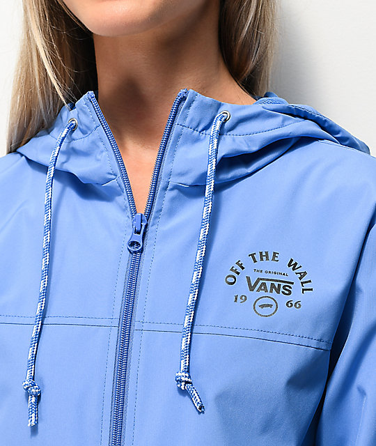 blue vans windbreaker