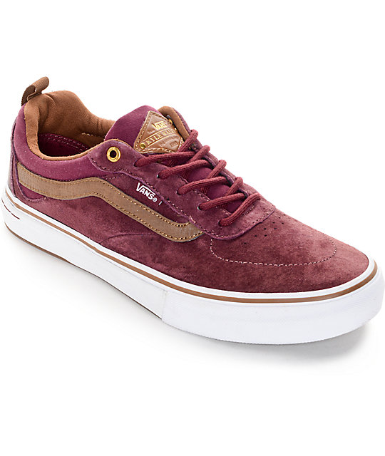 vans kyle walker maroon