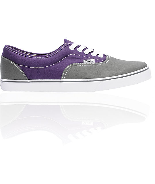 vans grey purple cheap online
