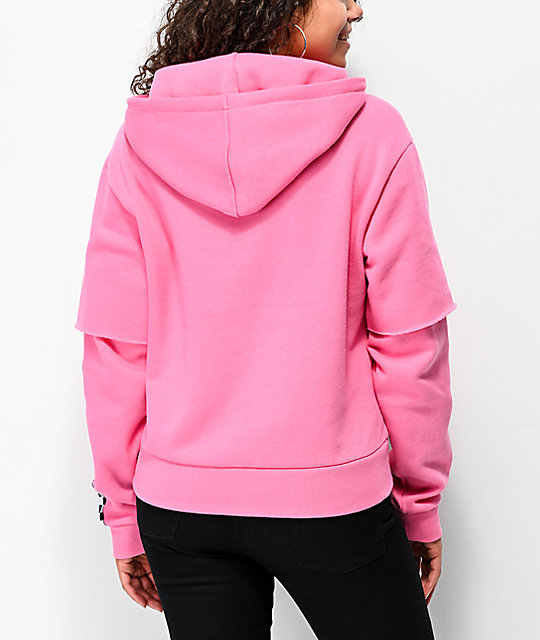 zumiez pink hoodie