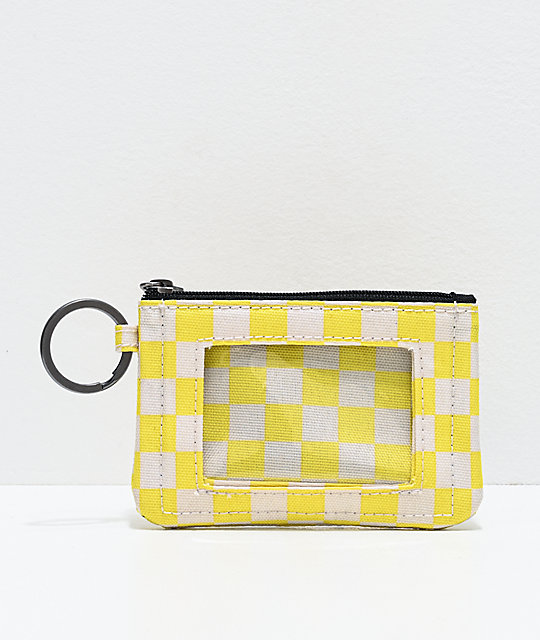 Vans Lemon Tonic Checkerboard Wallet Keychain | 0