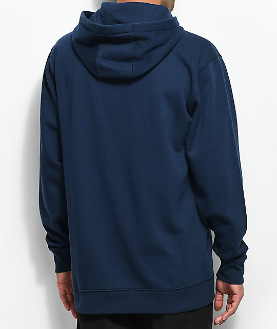 vans hoodie navy