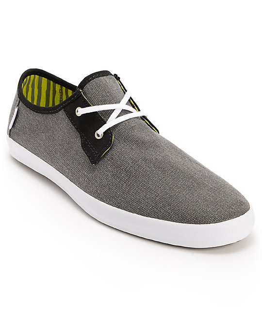 gray vans low top