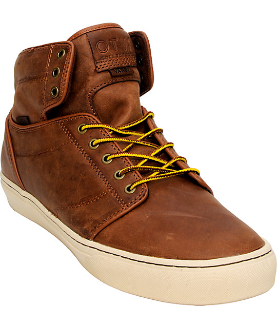 Vans OTW Alomar Brown Premium Skate Shoes | Zumiez