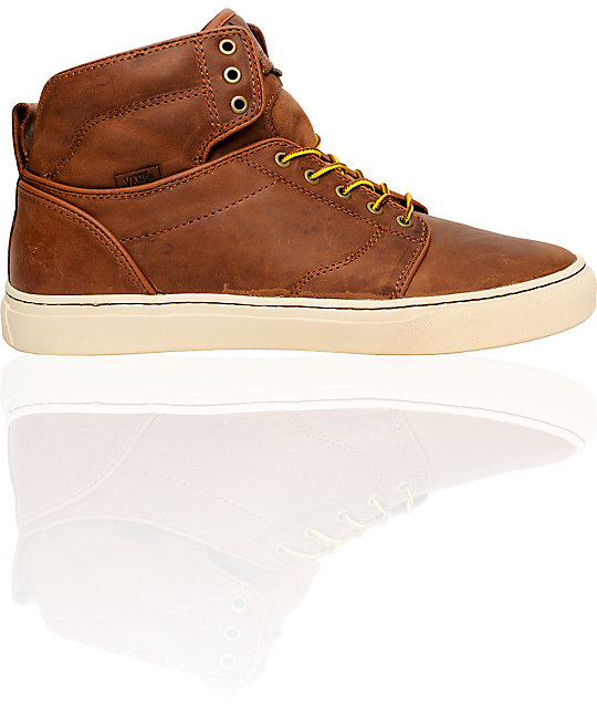 vans alomar brown
