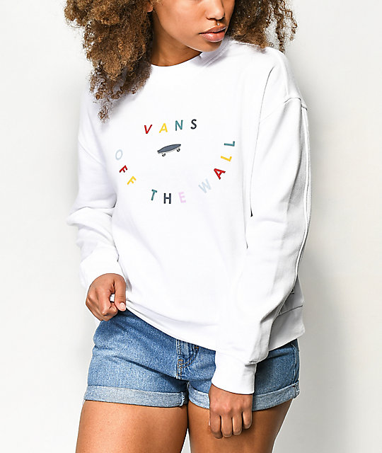 rainbow vans hoodie