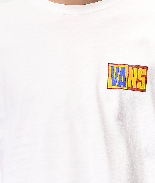 camisetas vans hombre dorados