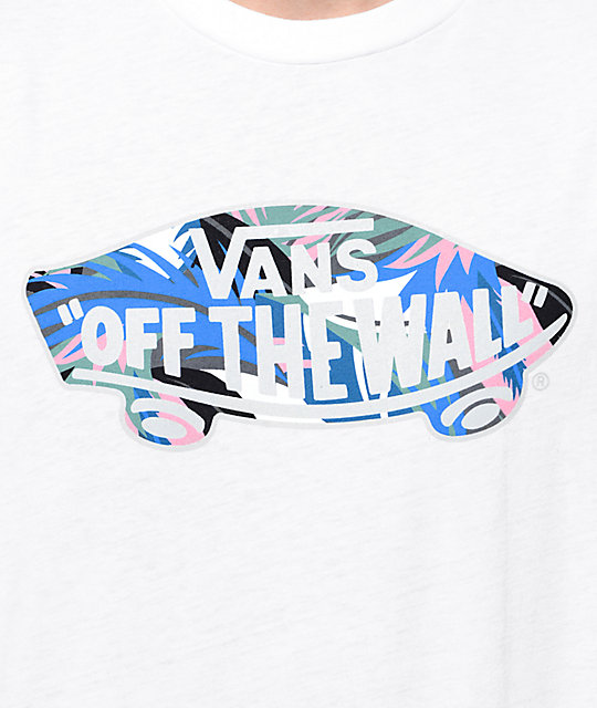 vans off the wall floral shirt