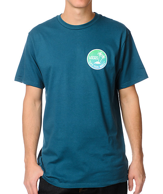 vans palm tree shirt
