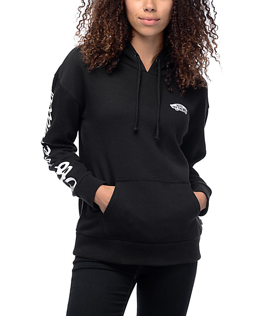 vans hoodie womens Black