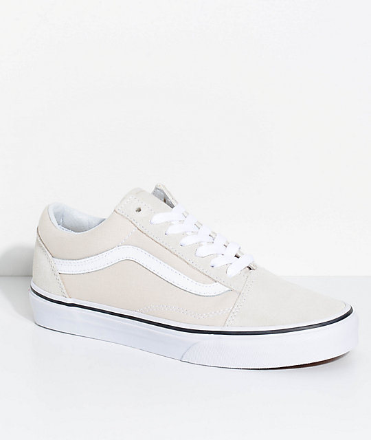 vans old skool true white