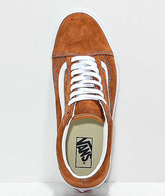 vans old skool marrones