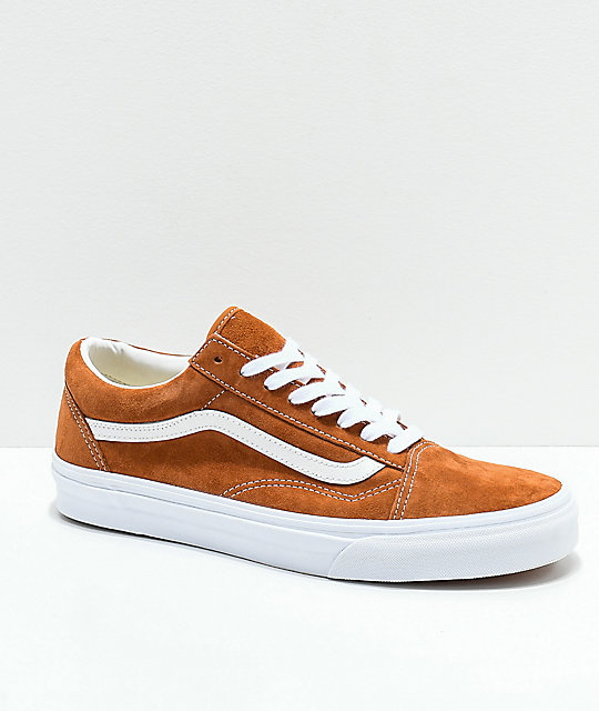 tan suede vans