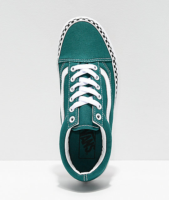 vans old skool checkerboard precio