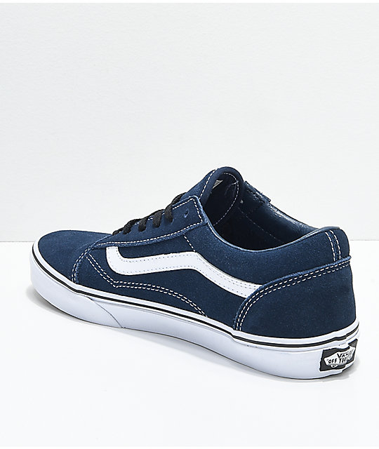 vans blue suede shoes