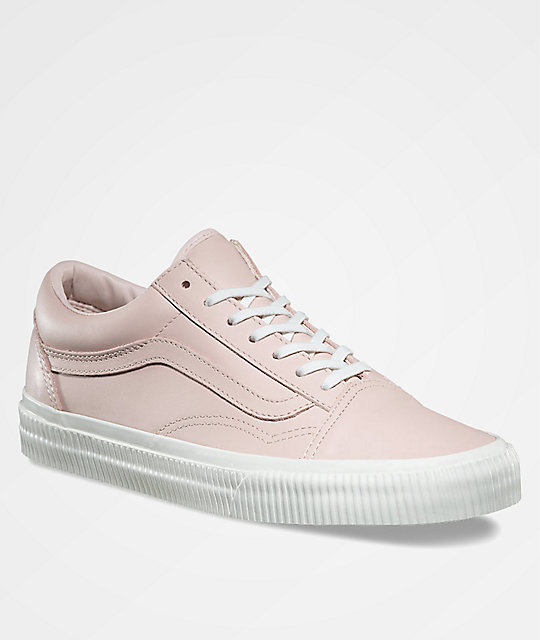 Vans Old Skool Embossed Sepia Rose & Blanc Shoes Vans Old Skool Embossed Sepia Rose & Blanc Shoes