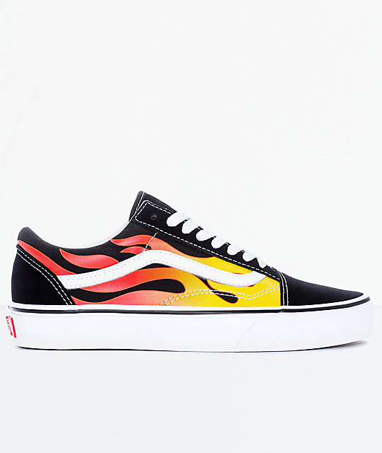 yellow flame vans \u003e Up to 67% OFF \u003e In 