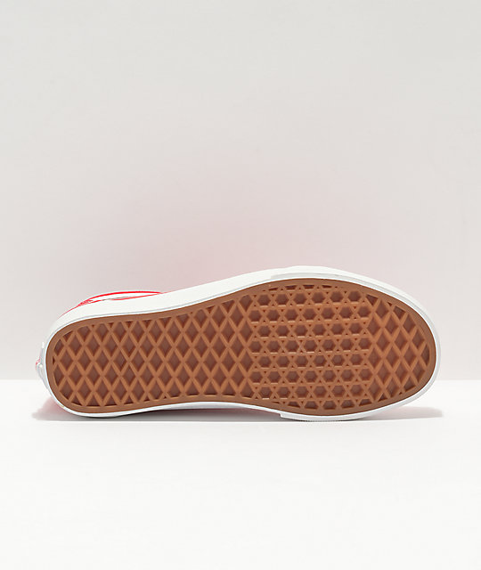 old skool rojos