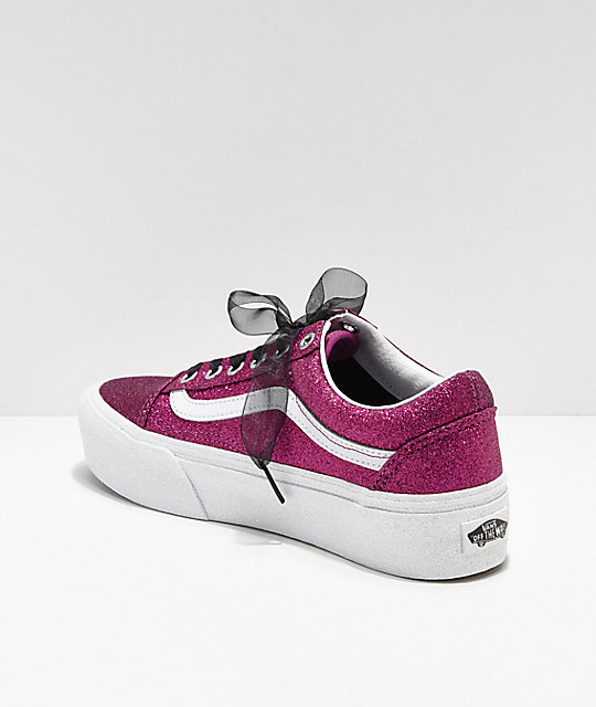 pink vans size 5