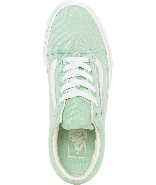 zapatos vans classica mujer verdes