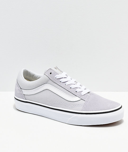 light grey vans