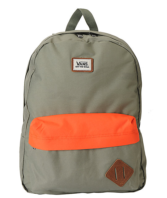 Vans Old Skool II Army & Flame 22L Backpack