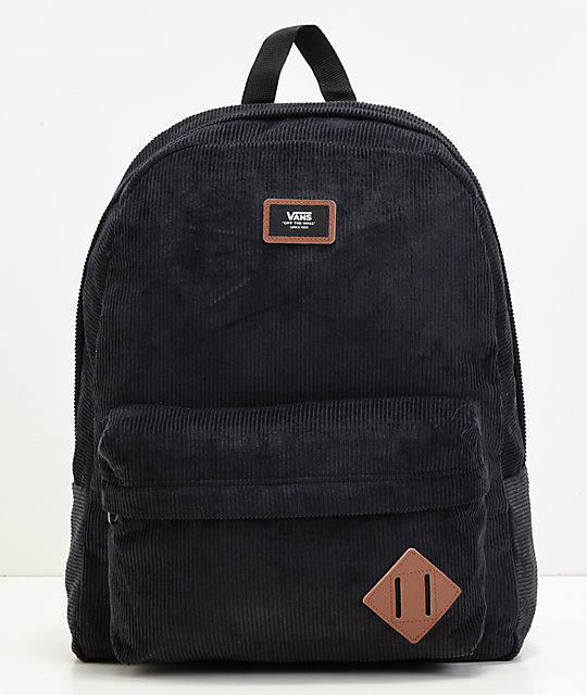 vans corduroy backpack