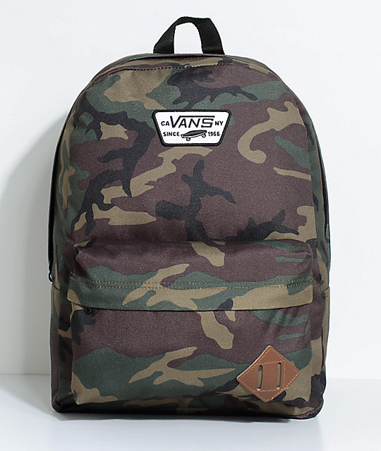vans army backpack