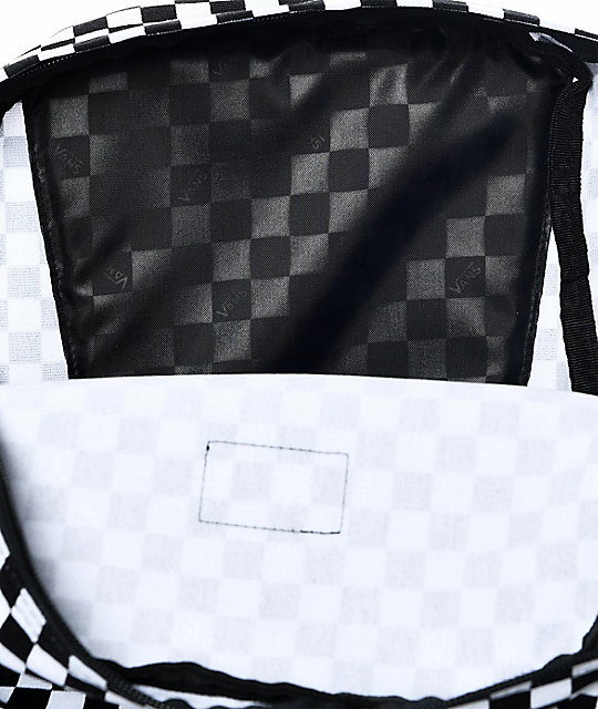 mochila vans negra cuadros mochila vans negra cuadros