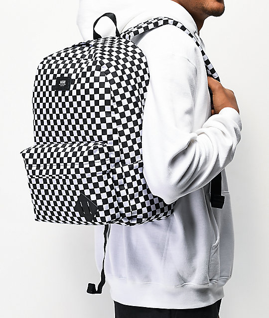 Vans Old Skool III backpack in blackwhite checkerboard Vans Old Skool III backpack in blackwhite checkerboard