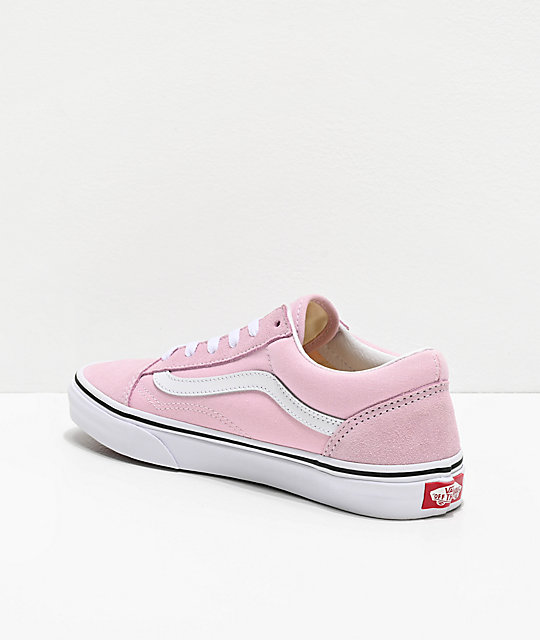 baby pink vans womens