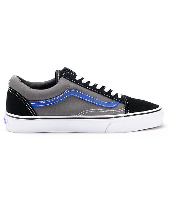 vans old skool black pewter