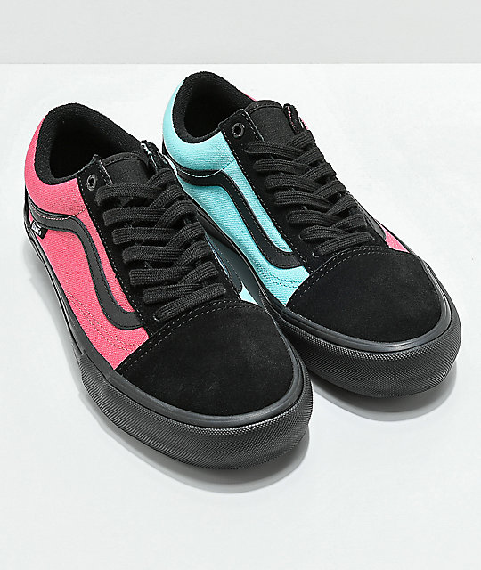 vans azul negro