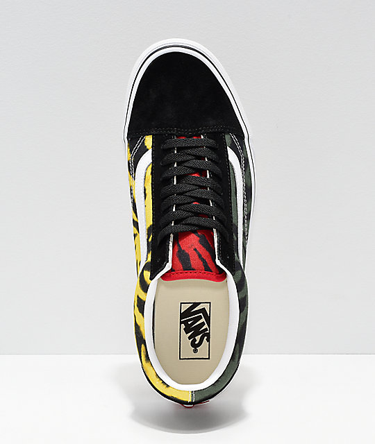 vans old skool tricolor