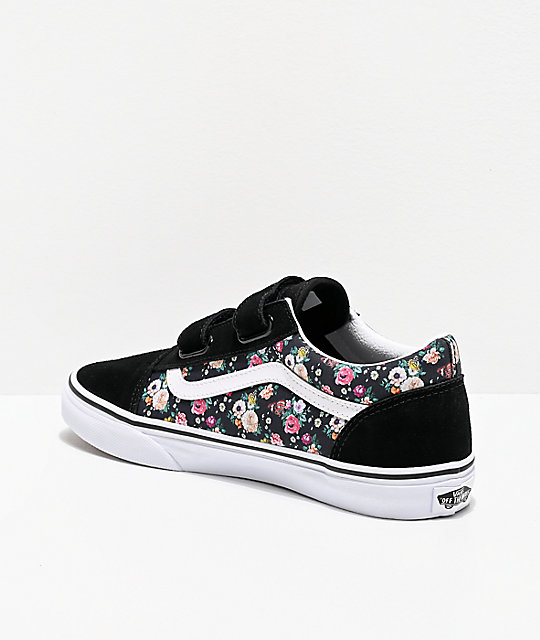 vans old skool floral