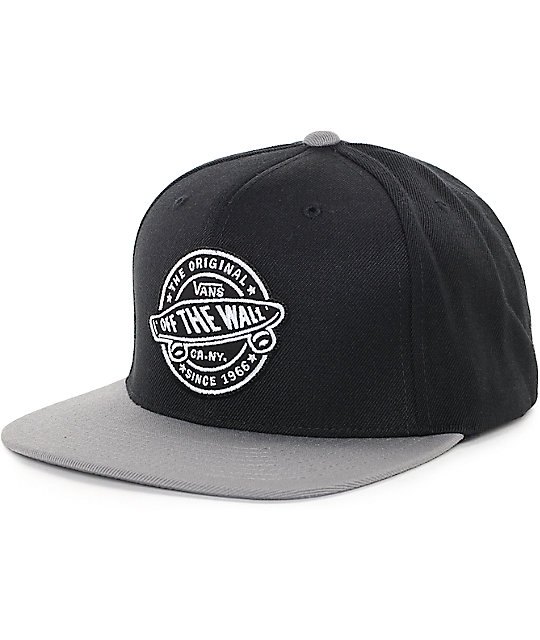 vans snapback black vans snapback black