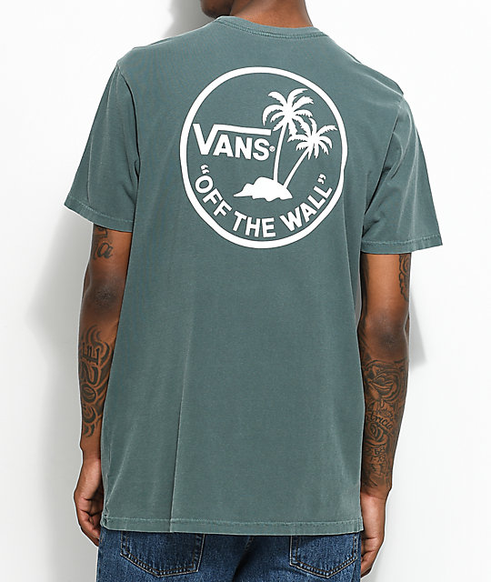 vans palm tree t shirt